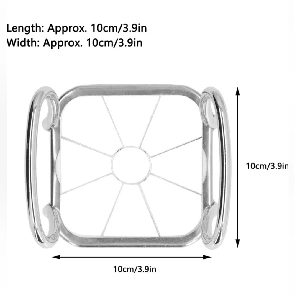 5 in 1 s Slicer and Cutter Stainless Steel Fruit & Vegetable